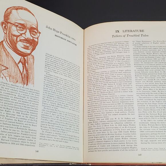 Great Negroes Past & Present, Third Edition, Hardcover CRACKED SPINE 1972 VTG - Picture 16 of 16